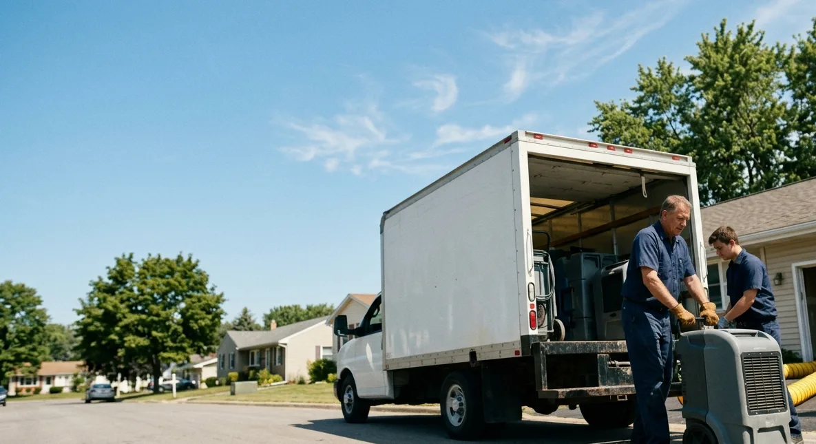 Water Damage Cleanup in Middleton, MI near me